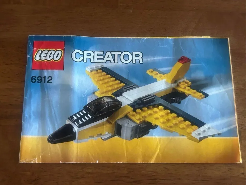 LEGO Creator Super Soarer #6912 Instruction Manual Only 1&2 (6060)